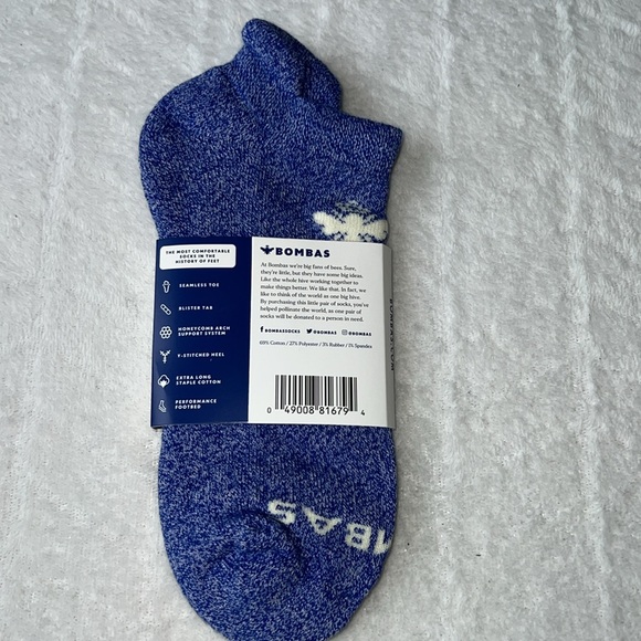BOMBAS Marl Ankle Socks - Picture 8 of 13
